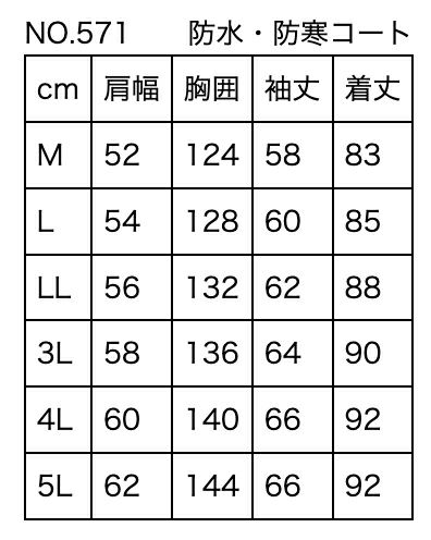 サイズ表