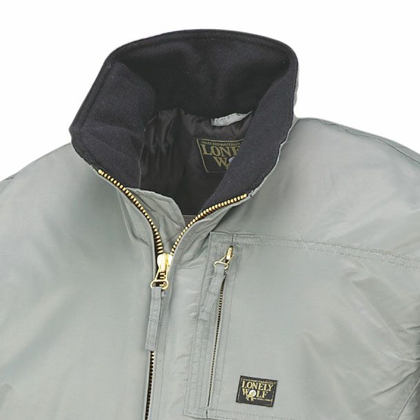 背当付・衿フリース