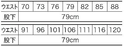 サイズ表