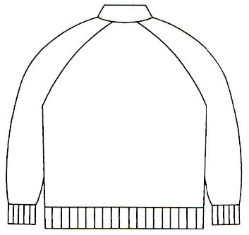 背中のイラスト画像