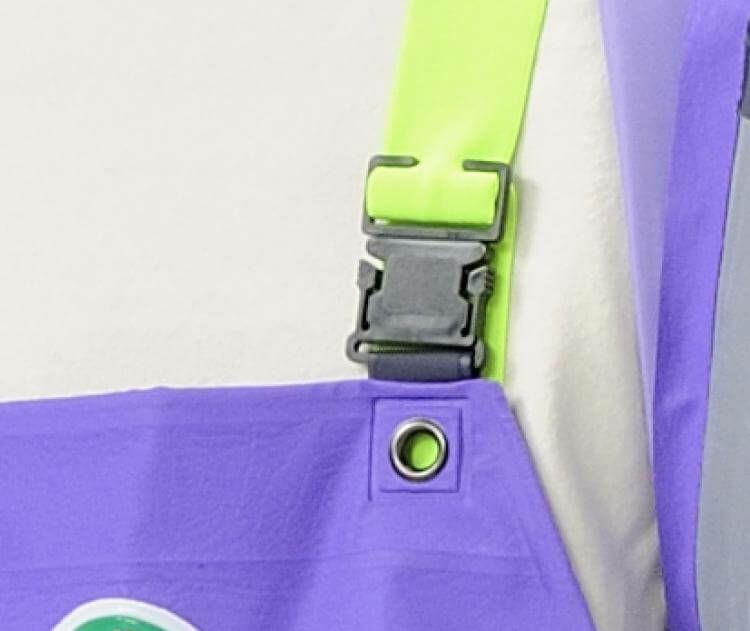 胸部分のアップ写真