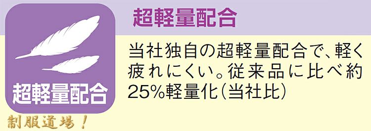 超軽量配合ゴムの説明画像