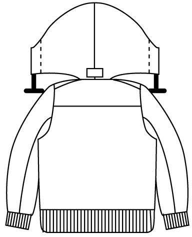 背中のイラスト画像