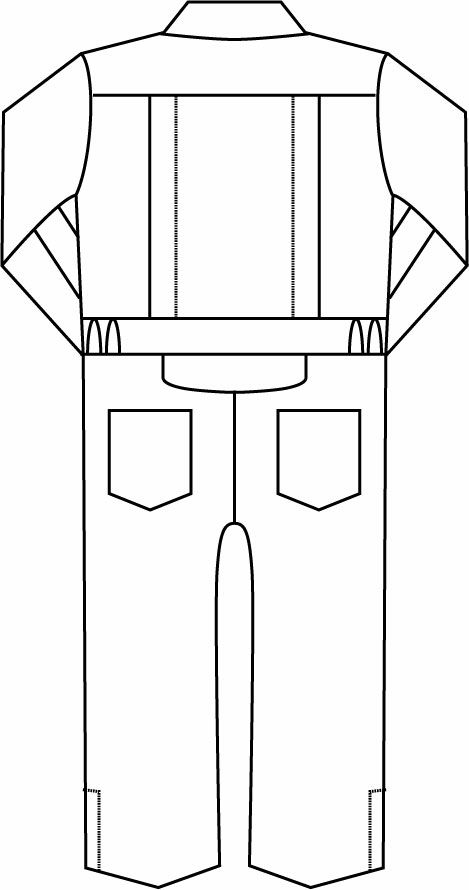 背中イラスト画像