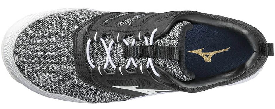 真上からのアップ画像（ブラック×ホワイト＃09）