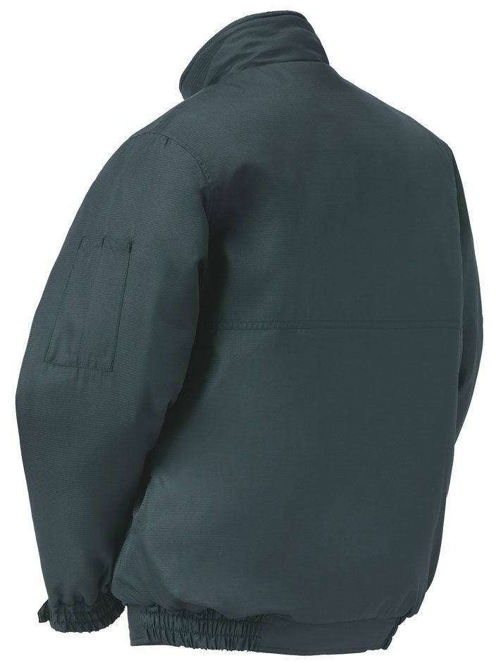 チャコールグレーの背中