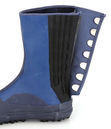 品番：防水コハゼ先丸）【日本製】防水スパイク地下足袋（7枚