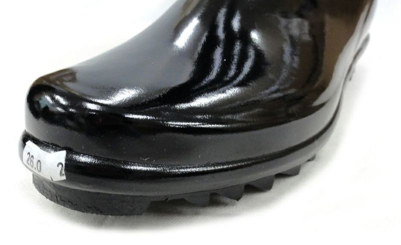 つま先部分のアップ写真