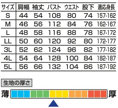 サイズ表