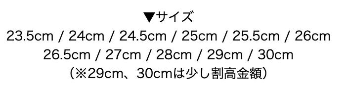 サイズ表