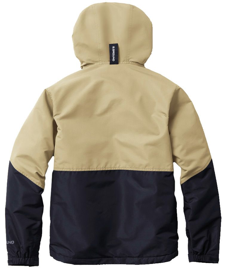 サンドベージュの背中