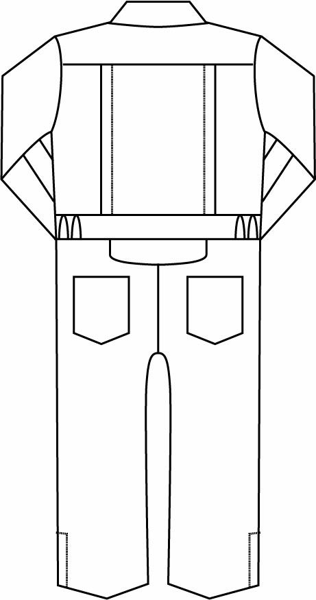 背中イラスト画像