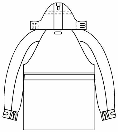 背中のイラスト画像