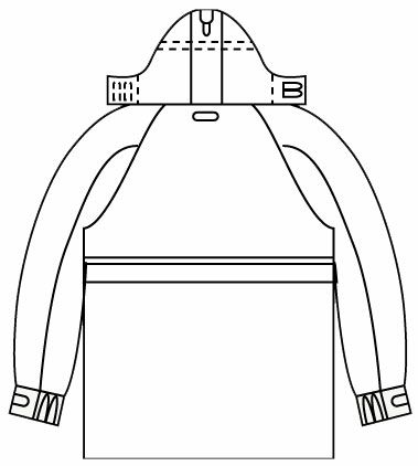 背中のイラスト画像