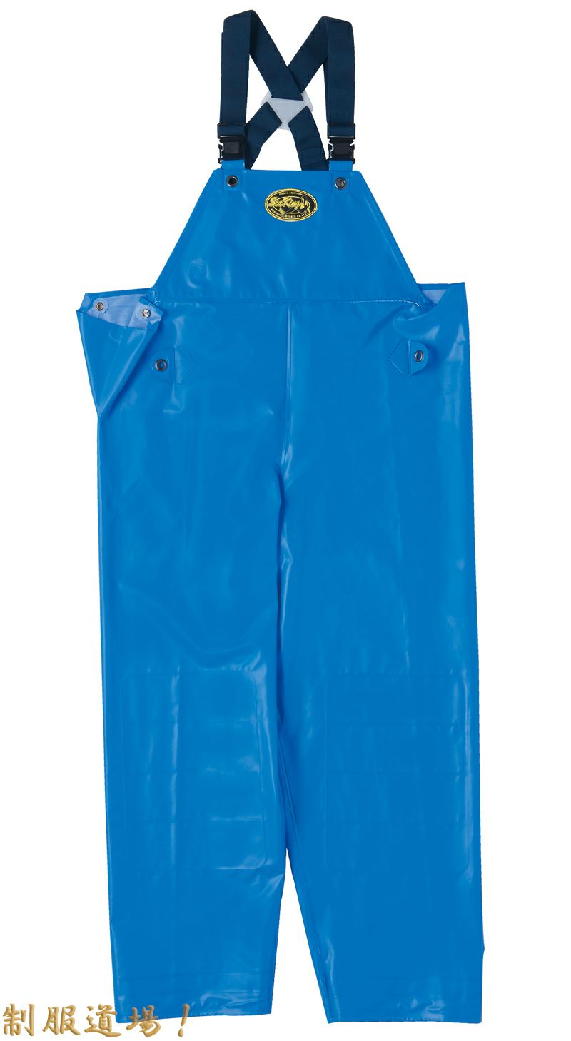 【プロ仕様！】漁師用レインコート（青色）<br>※この商品は上下別売りです。