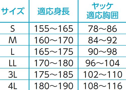 サイズ表