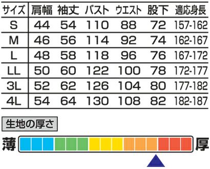 サイズ表