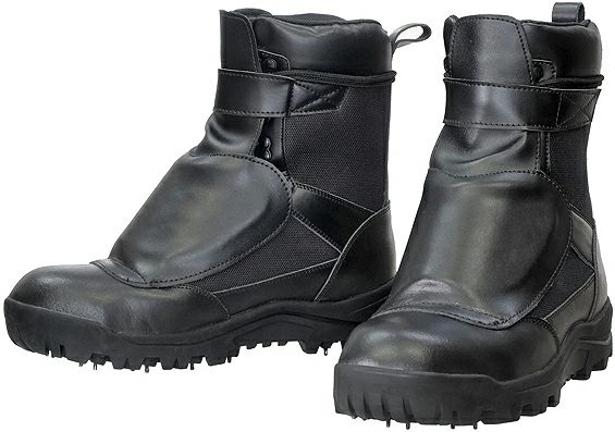  【アルミ製の甲ガード付き！】山林作業用スパイク安全靴（鋼鉄製の先芯入り） 