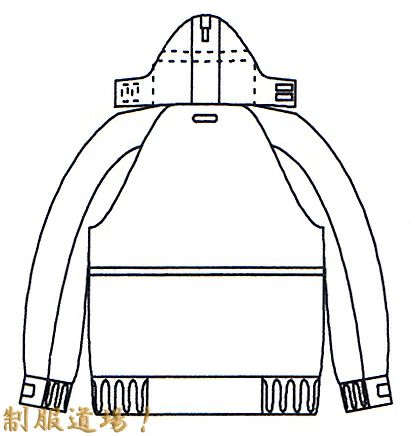 背中のイラスト画像