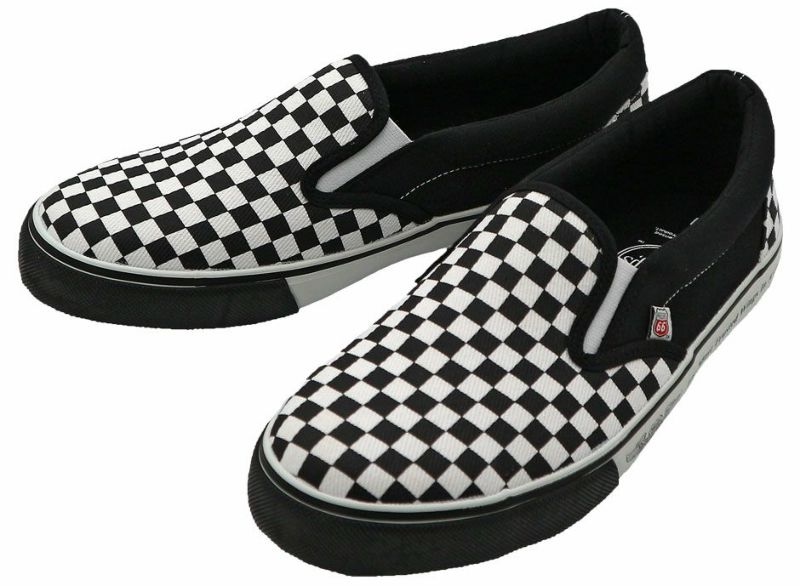 タータンチェックスリッポン VANS（バンズ）『SLIP-ONスリッポン タータンチェック赤