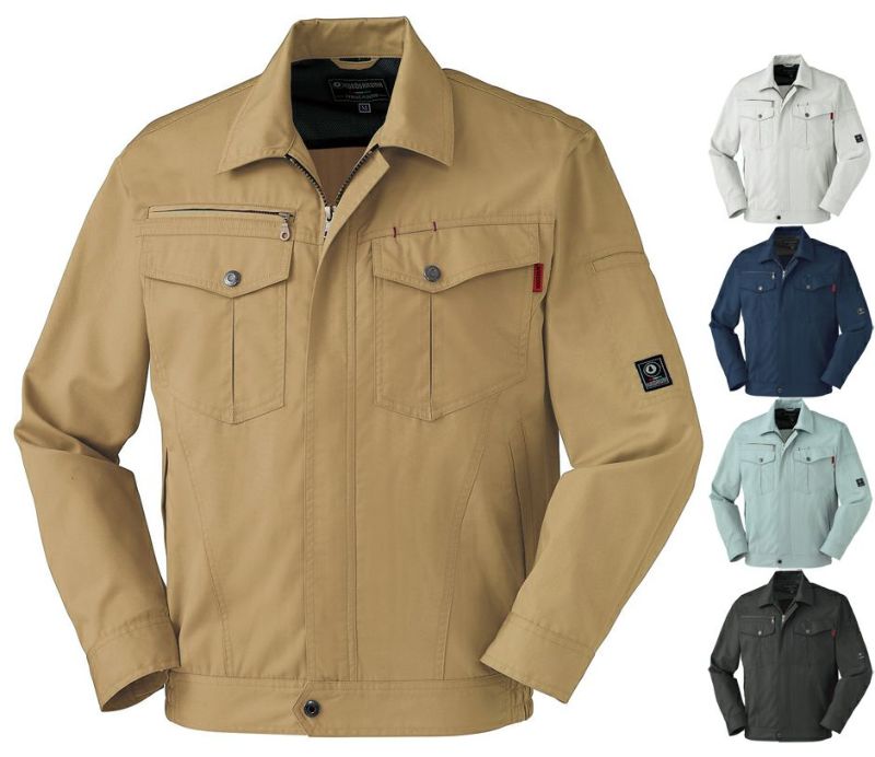 【制電】秋冬用・作業服ブルゾン