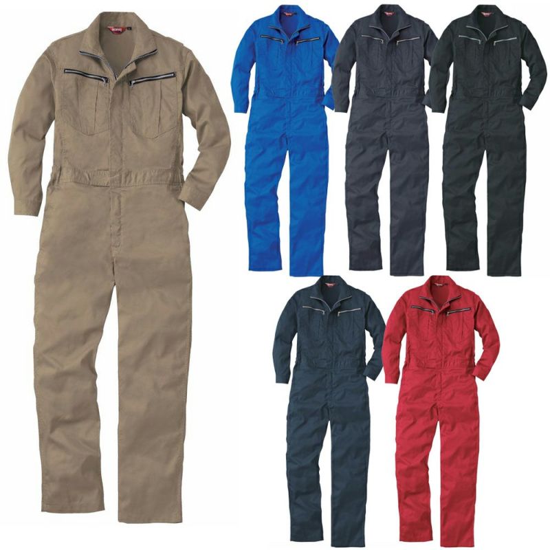 【格安価格！】かっこいいカラー長袖つなぎ服