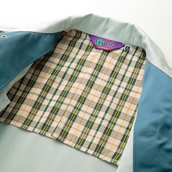 背当チェック柄