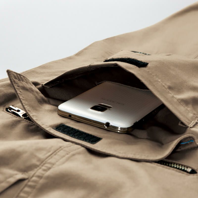 開閉しやすいマジックテープ仕様