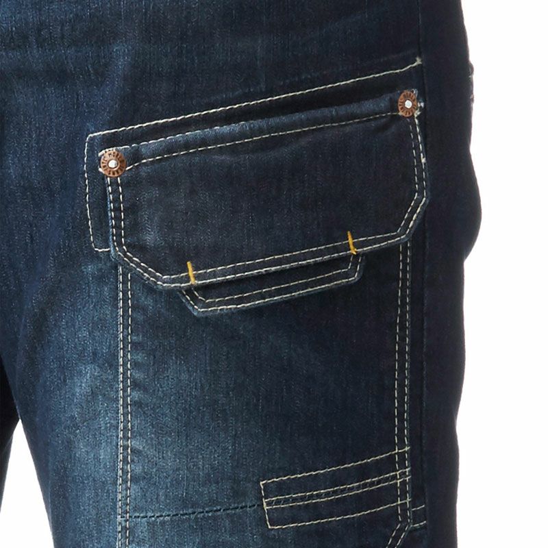 フラップ付ポケット/ドットボタン（隠し）