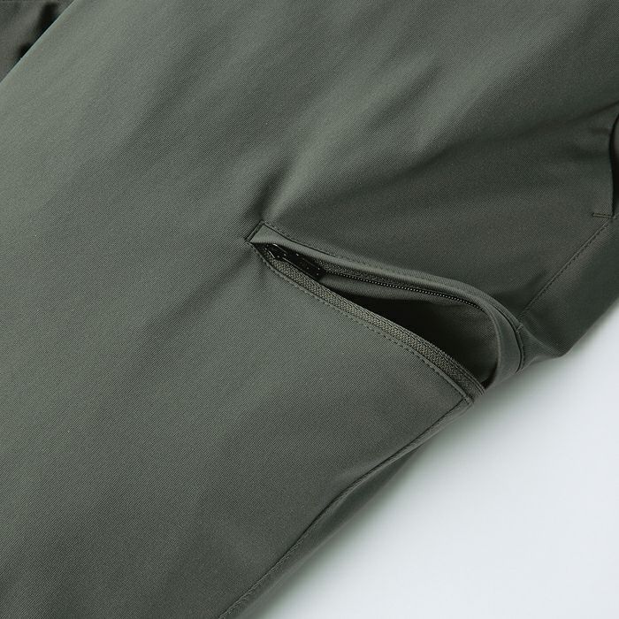 左右足ファスナーポケット