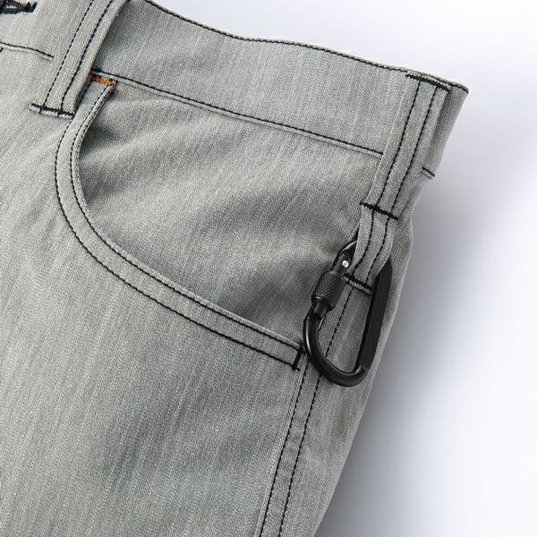 左右ベルトループ部分カラビナループ<br>※カラビナは付属しておりません。