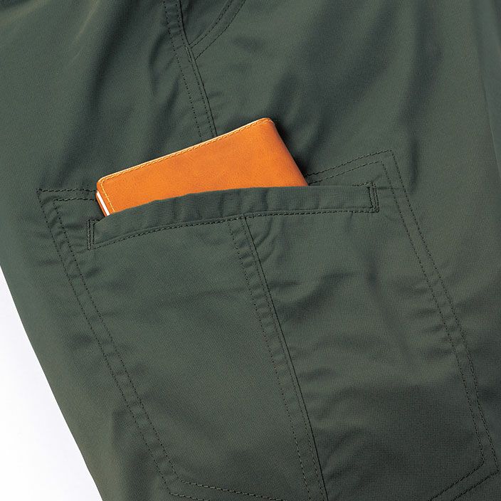 右足ファスナーポケット