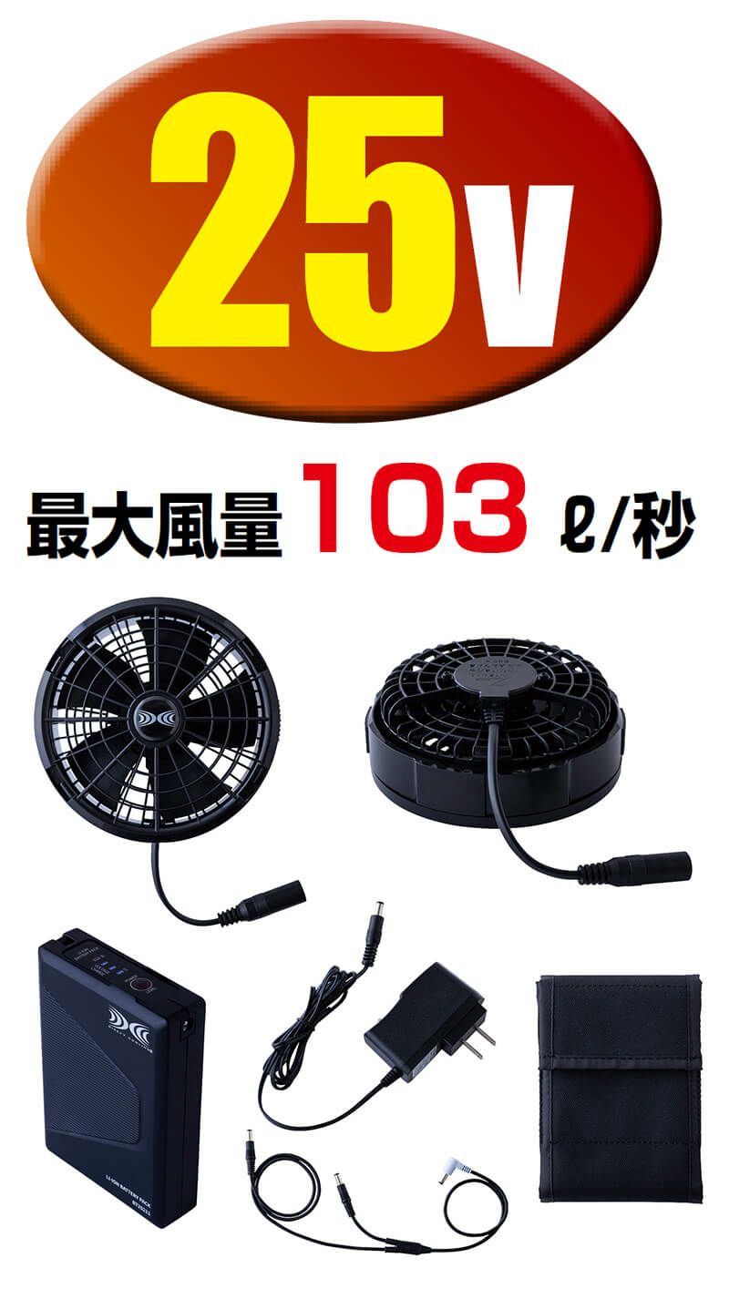 空調服スターターキットのセット写真