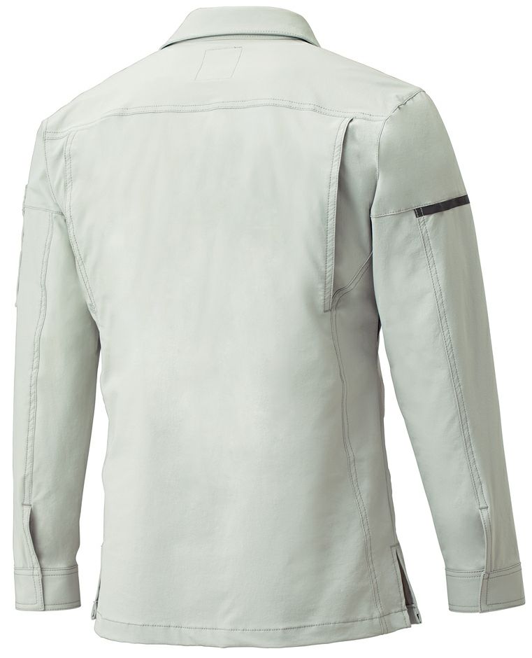 シルバーの背面