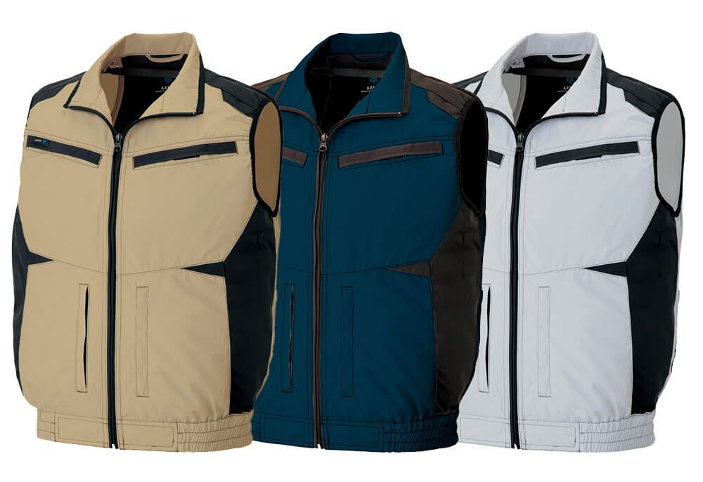 空調服・ベスト（帯電防止）［AZ30587］