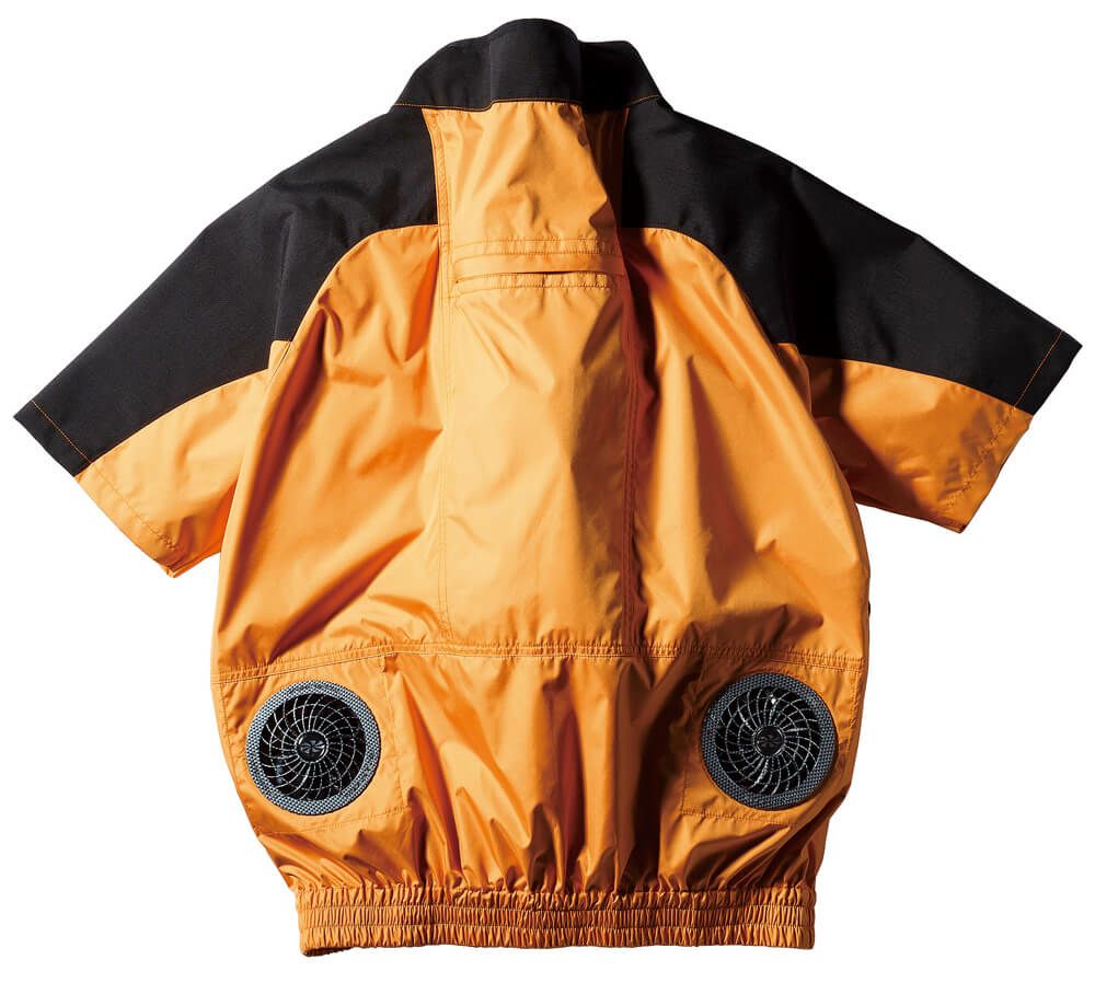 空調服のバックスタイル