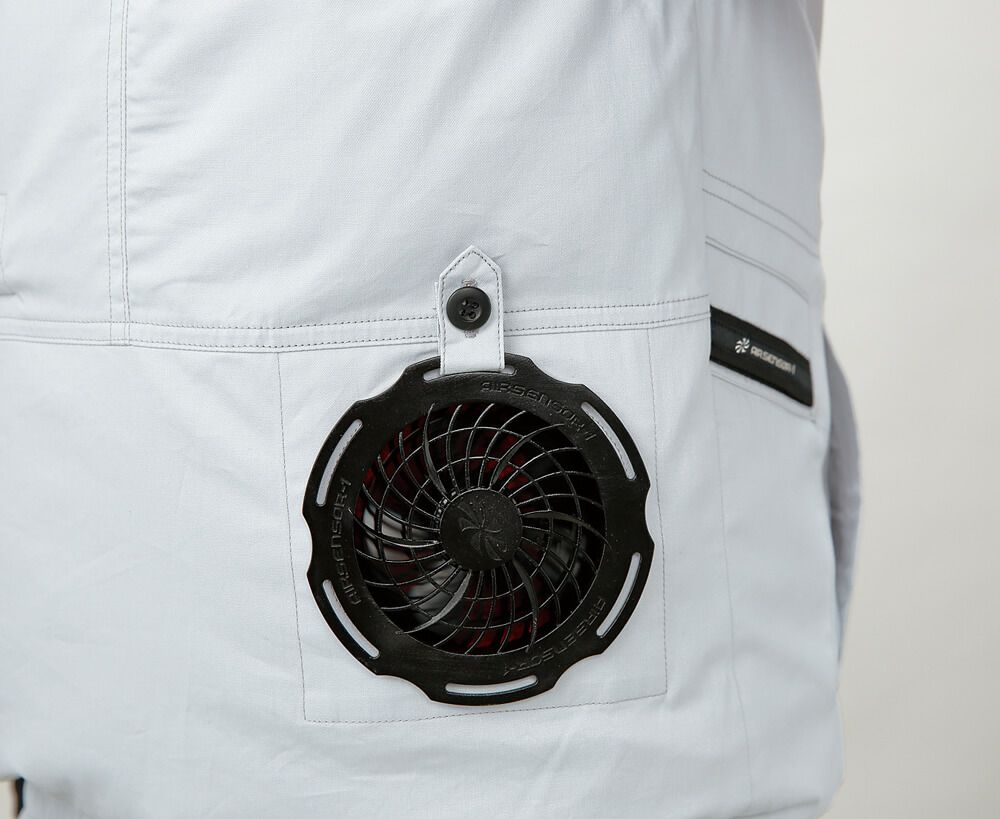 高所用ファンキャップ落下防止留具付き