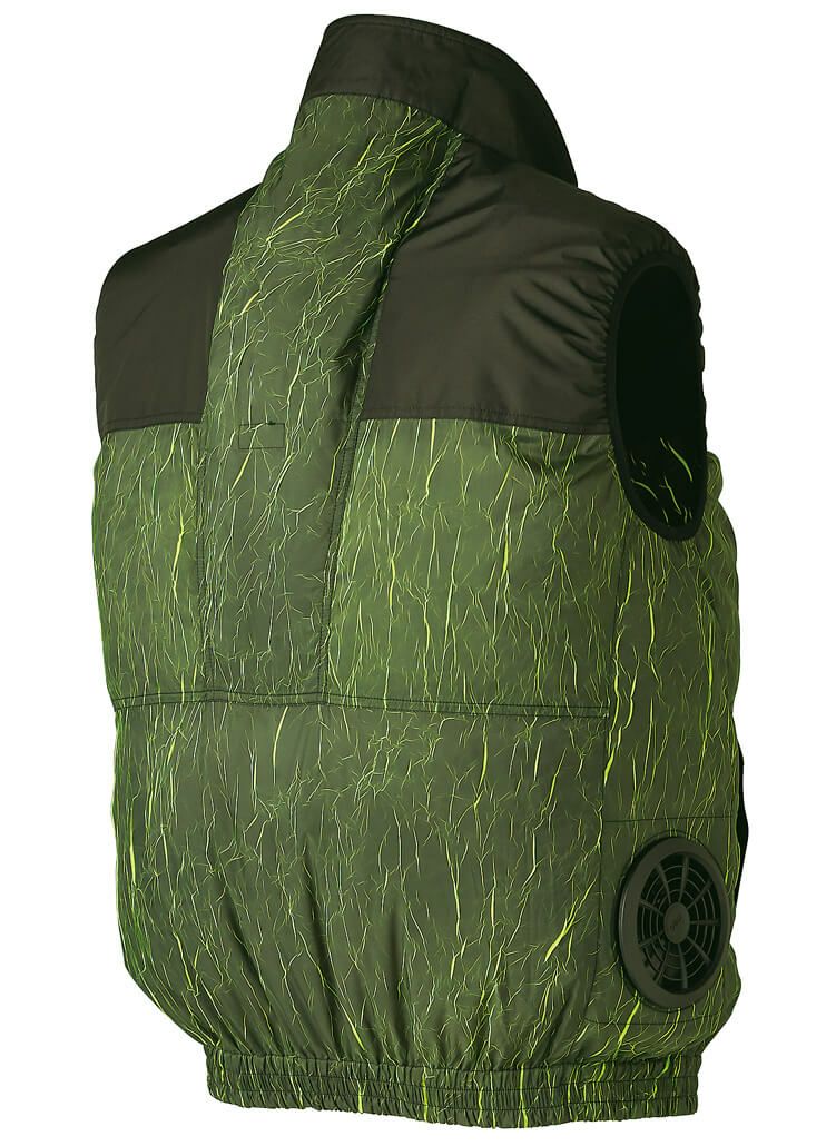 空調服の背中部分