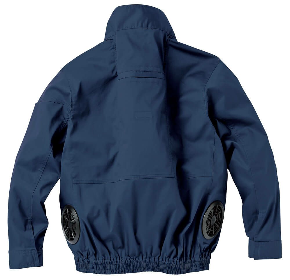 ネイビーの背中