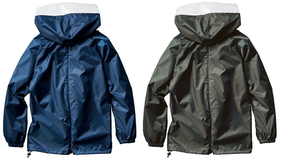 背面<br>ネイビー＃11（左側）、チャコールグレー＃48（右側）