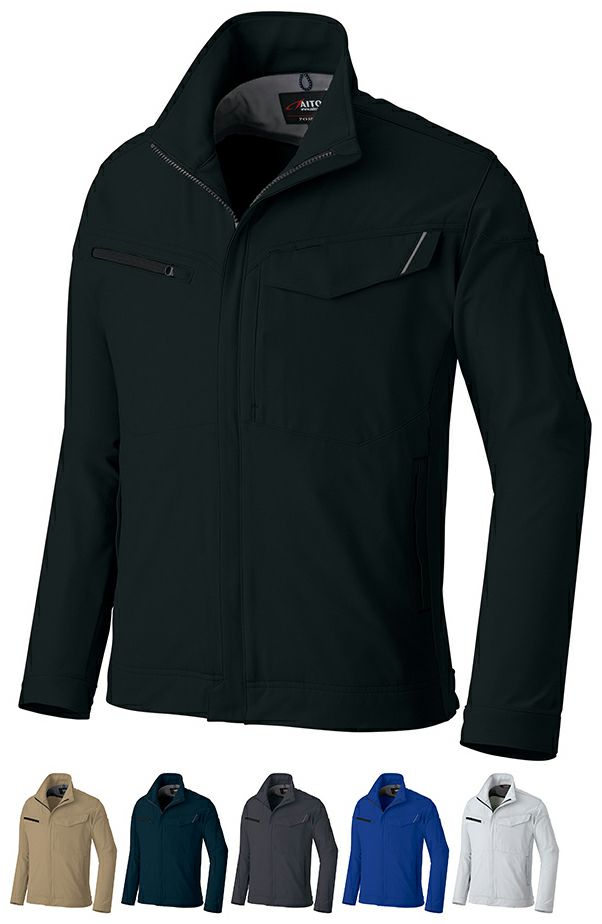 ウルトラストレッチ・長袖ブルゾン（男女兼用） [AZ-2402]