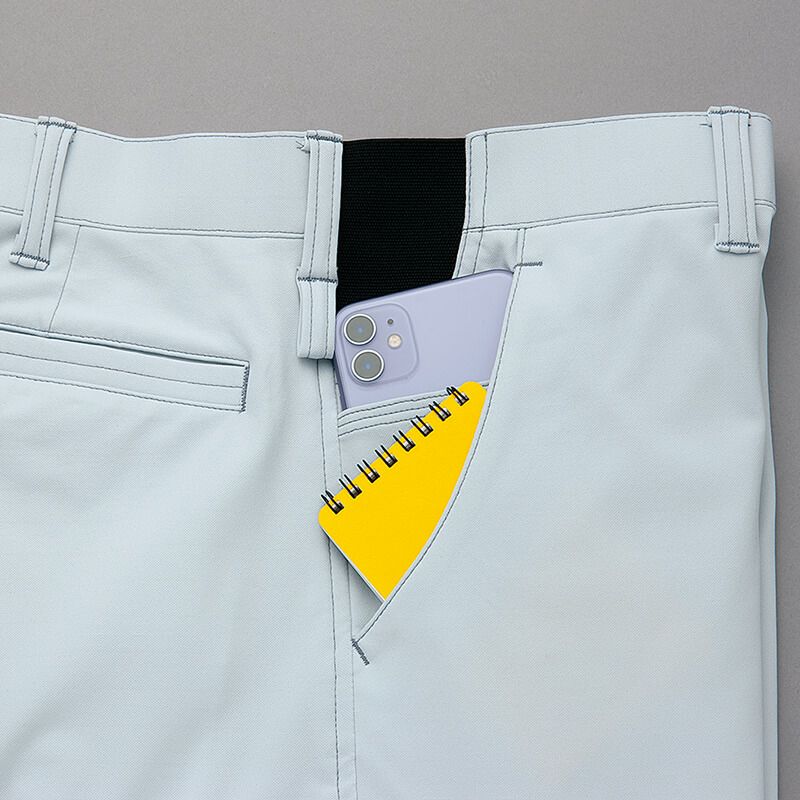 ダブルポケット<br>ポケット内に便利に使えるサブポケットを装備。