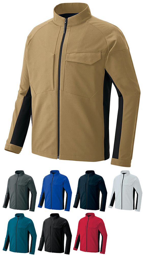 TULTEX WORK ストレッチ・長袖ブルゾン（男女兼用） [AZ-4201]