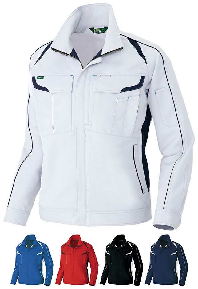 エコワーカー・ストレッチ・長袖ブルゾン（男女兼用） [AZ-1901]