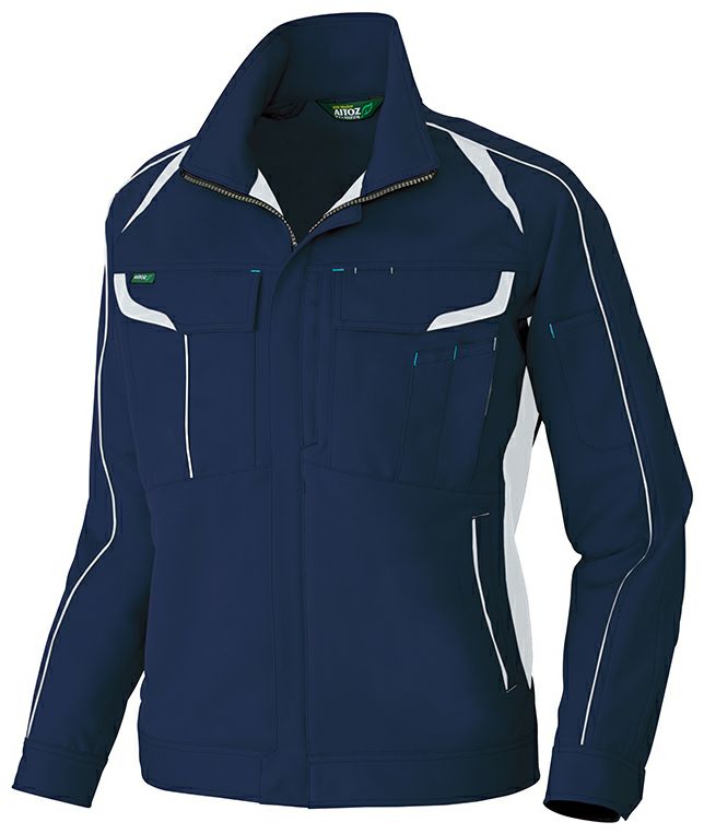 ネイビー×シルバーグレー