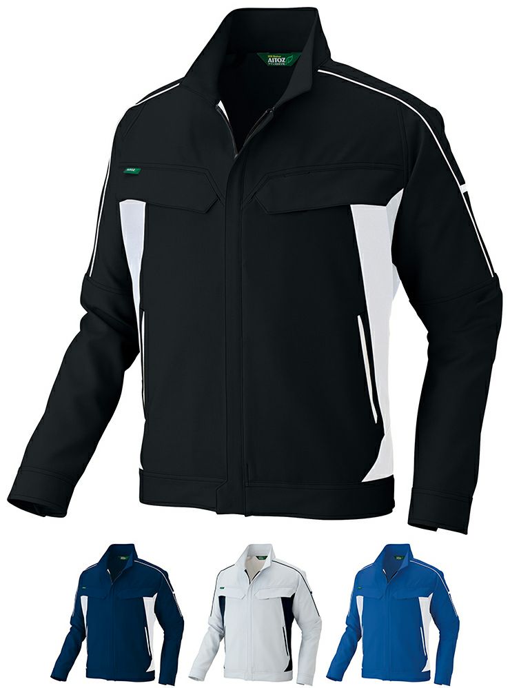 エコワーカー・ストレッチ・長袖ブルゾン（男女兼用） [AZ-1902]