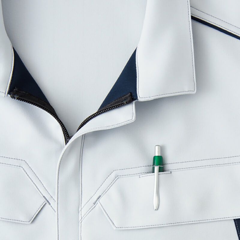 ファスナー後付け仕様<br>修理の際の付け替えを容易にするための環境配慮設計対応