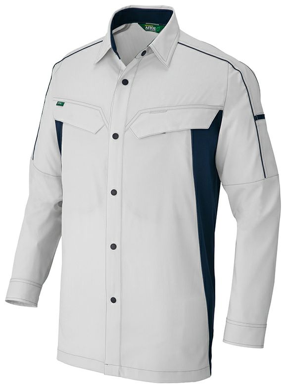 シルバーグレー×ネイビー