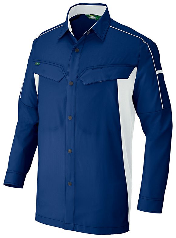 ネイビー×シルバーグレー