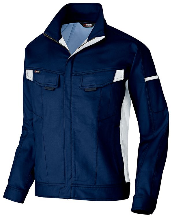 ネイビー×シルバーグレー